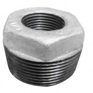 BUSHING HEXAGONAL GALVANIZADO ASTM A197