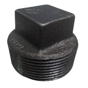 TAPON MACHO FIERRO MALEABLE ASTM A197