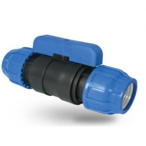 VALVULA BOLA HDPE ACOPLE RAPIDO